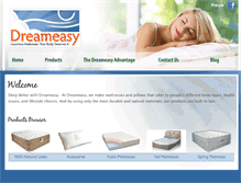 Tablet Screenshot of dreameasy.com